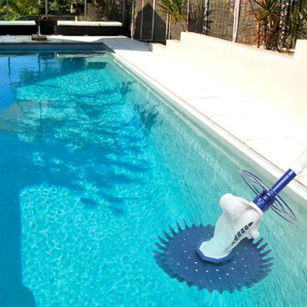 Swimming Pool Cleaner,Pool Vacuum Sweeper , Easy Assemble Pool Cleaner,Suit for In Ground Pool Without Power ,Suit for In Ground Pool with Pump XH