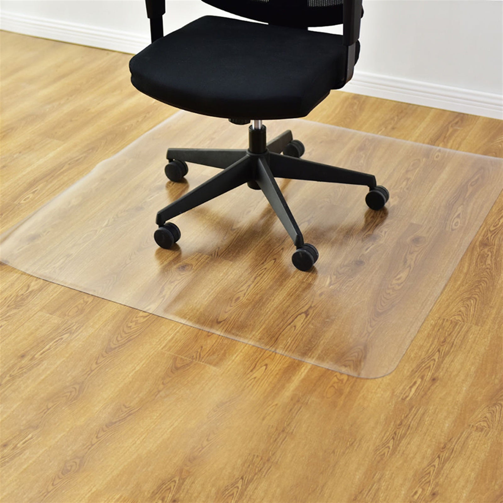 PVC Rectangle Matte Floor Protection Mat Chair Mat Transparent YF