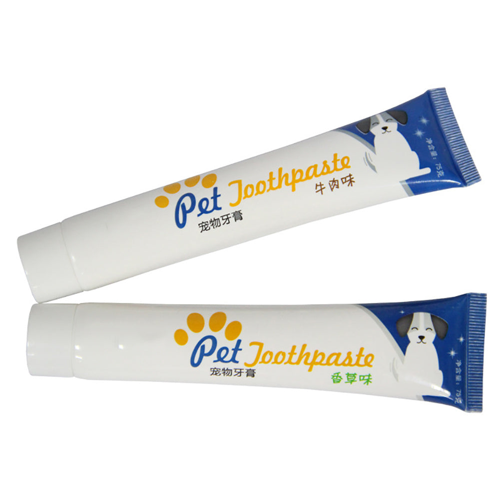Edible Dog Puppy Cat Toothpaste Teeth Cleaning Care Oral Hygiene Pet Supplies