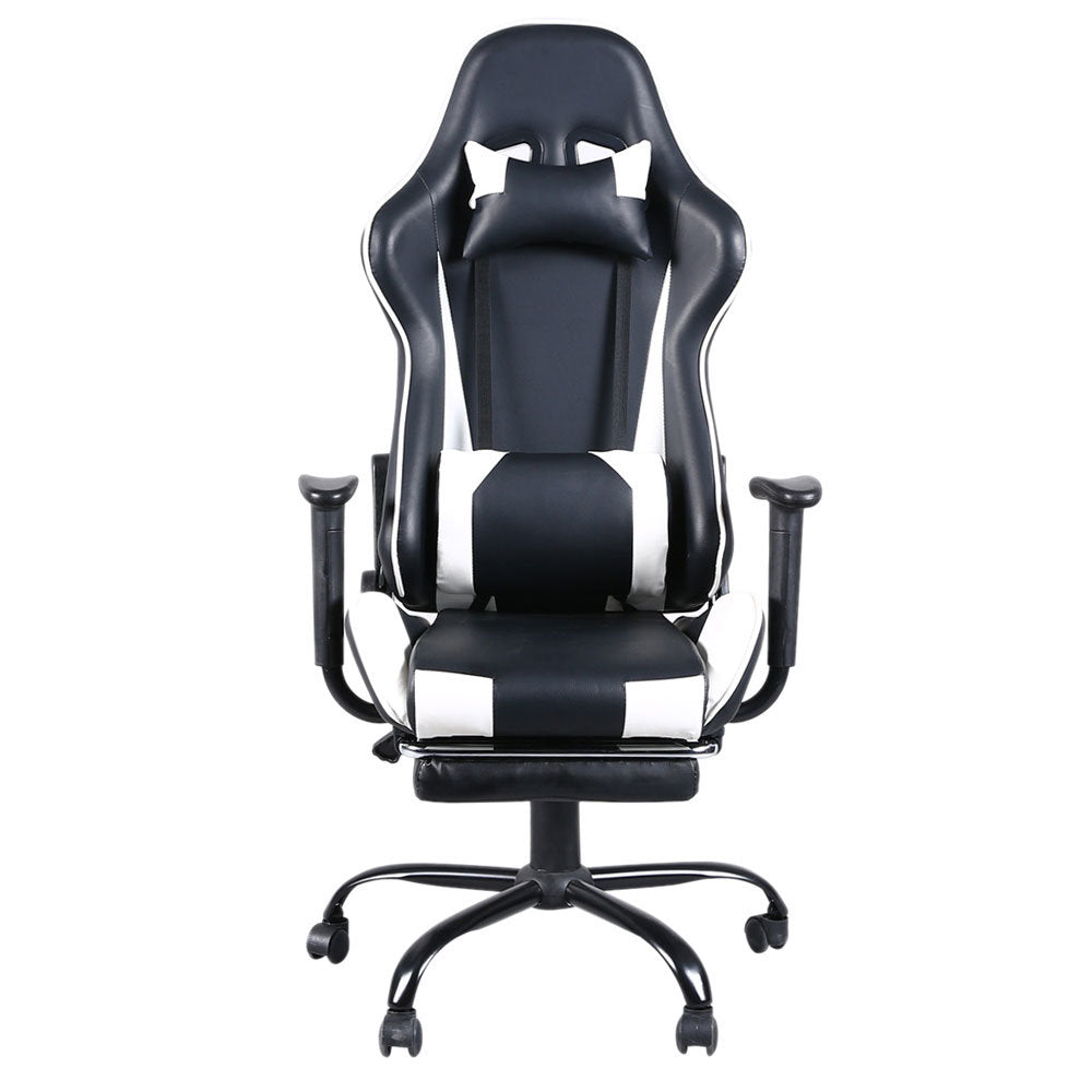 Gaming Chair, Gaming Chair with Footrest, Ergonomic Desk Chair, Adjustable PC Gamer Chair for Adults XH