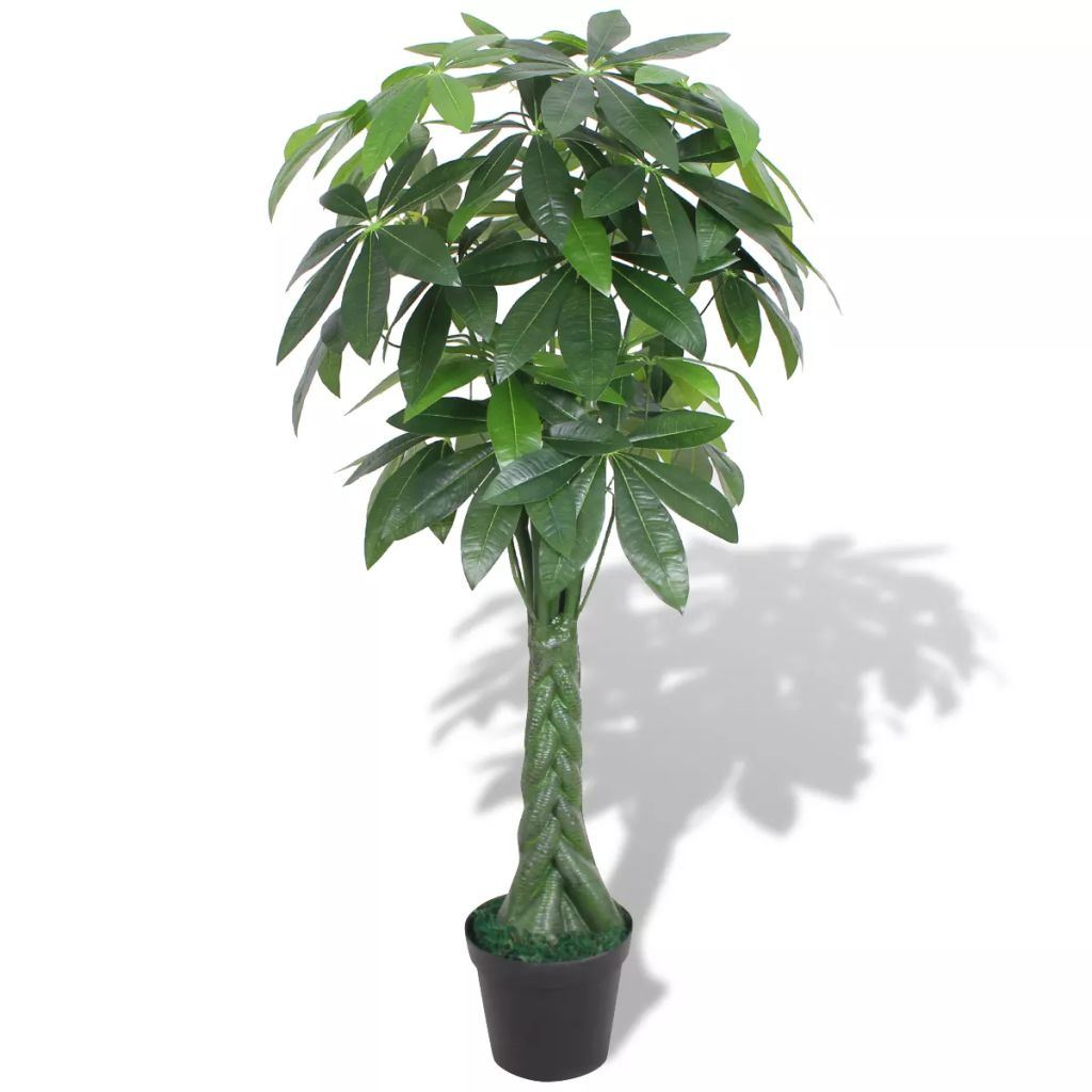 Artificial Fortune Tree Plant with Pot 57" Green