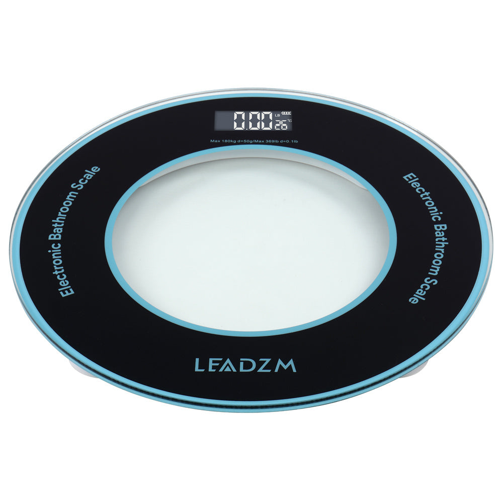 LEADZM 180Kg/50g Compact Disc Model Personal Weighing Bathroom Scale RT