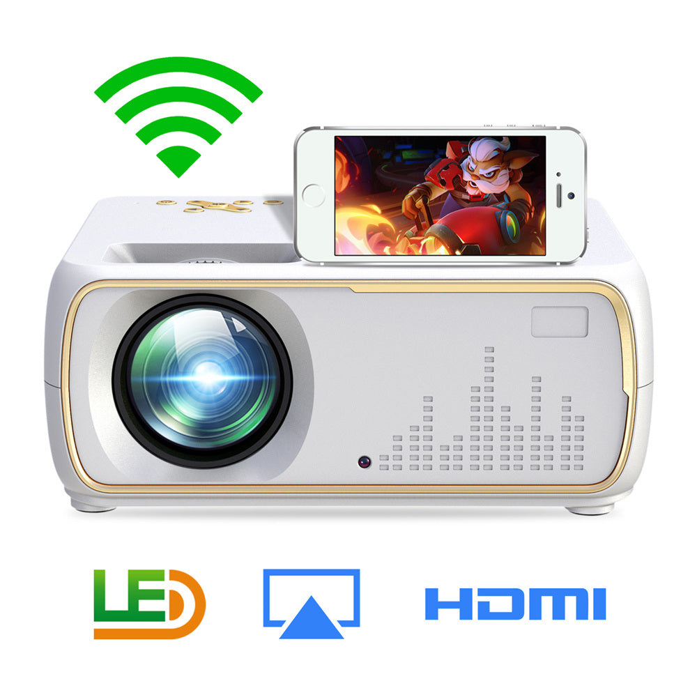 Home Video LCD Projector Multimedia Home Cinema Theater Projector 4200 Lumens WXGA 1280x800 Resolution Support Full HD 1080P Home Theater Movie Video Games