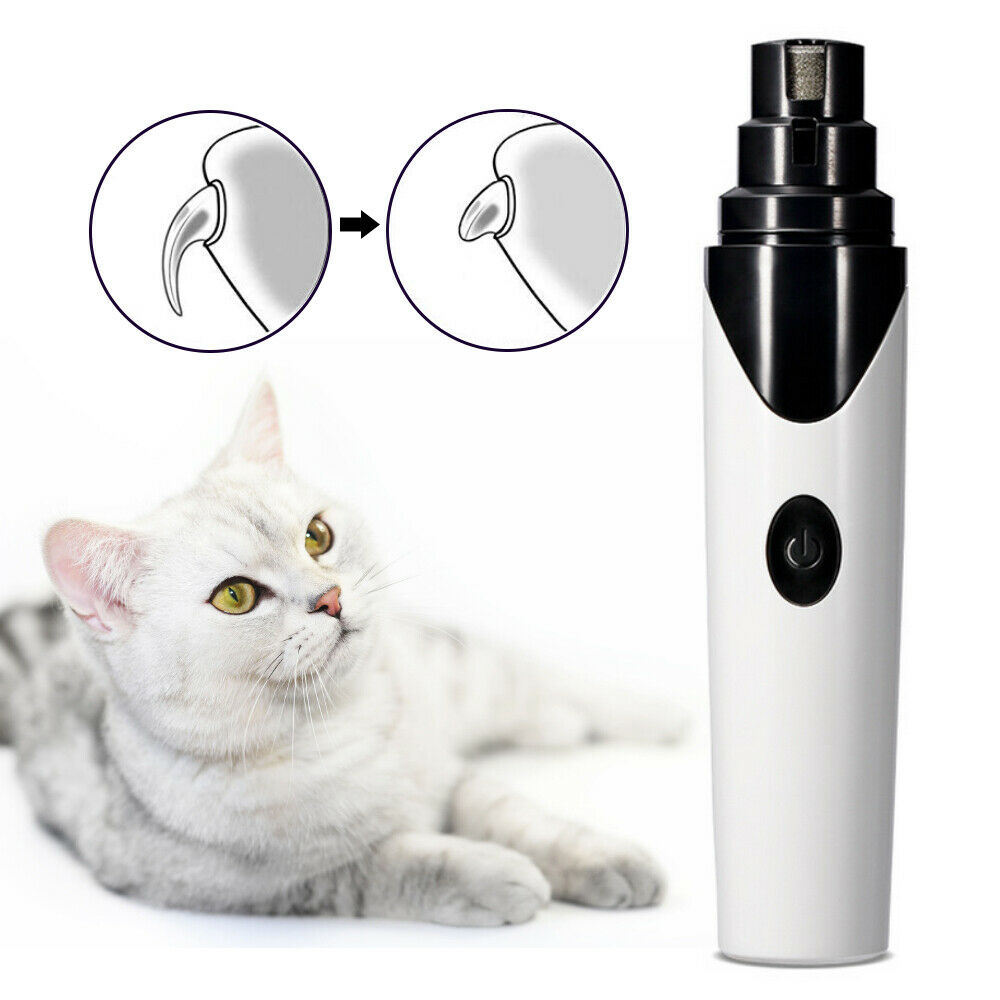 Electric Paws Nail Trimmer Grinder Grooming Tool Care Clipper For Pet Dog Cat