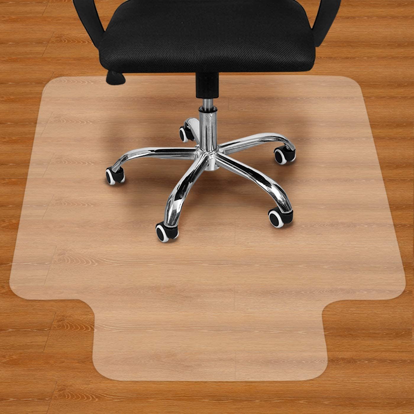 36"X48" Clear PVC Carpet Rug Protective Chair Mat Pad For Floor Office Rolling Chair