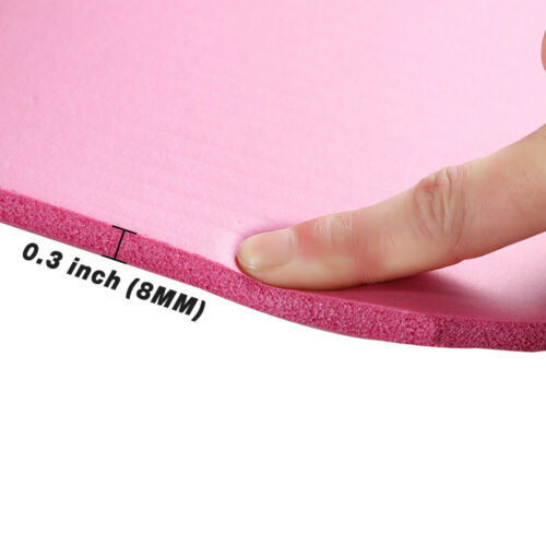 Free shipping 0.3" Thick Indoor Outdoor Exercise Yoga Mat Pad 72"24" Non-Slip Soft Fitness