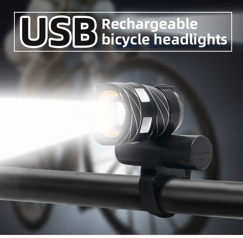 Free shipping Details about  Rechargeable T6 LED MTB Bicycle Light 20000LM XM-L Racing Bike Front Headlight