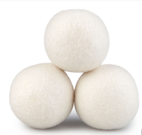 Woolous Wool Dryer Balls Organic XL 6 Pack, Premium New Zealand Non-Toxic Laundry Dryer Ball,Handmade Reusable Natural Fabric Softener,Reduce Wrinkles,Saves Drying Time Felted Eco Dryer Ball