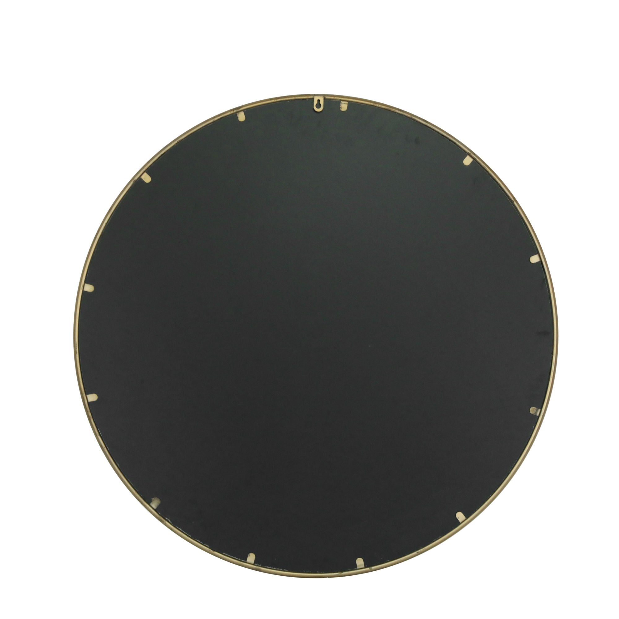 Black Round Wall Mirror 31.5 Inch Large Round Mirror Metal Black Round Mirror For Wall