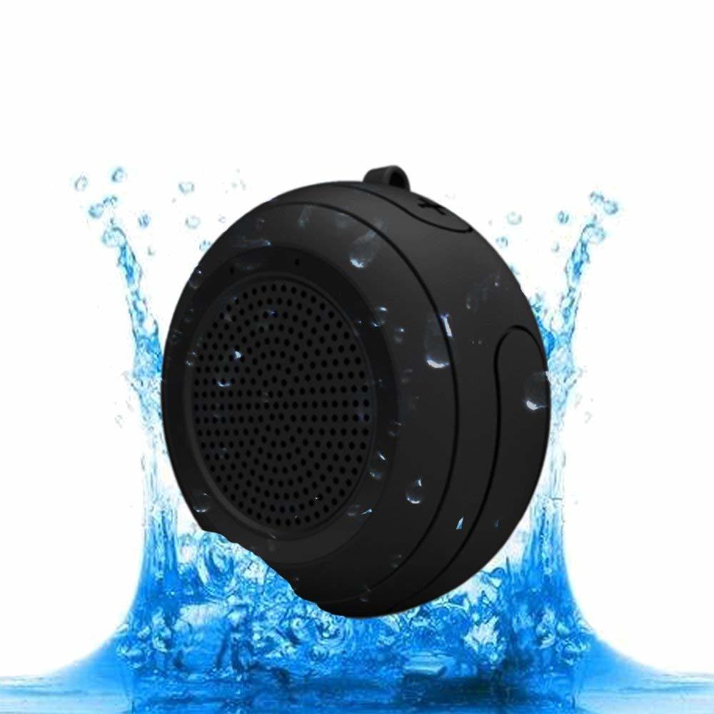 Cyboris Ipx7 Waterproof Outdoor Bluetooth Speaker Swimming Pool Floating Portable Mini Speakers Wireless 5W With Microphone & Tws for Beach, Bathroom, Home, Shower