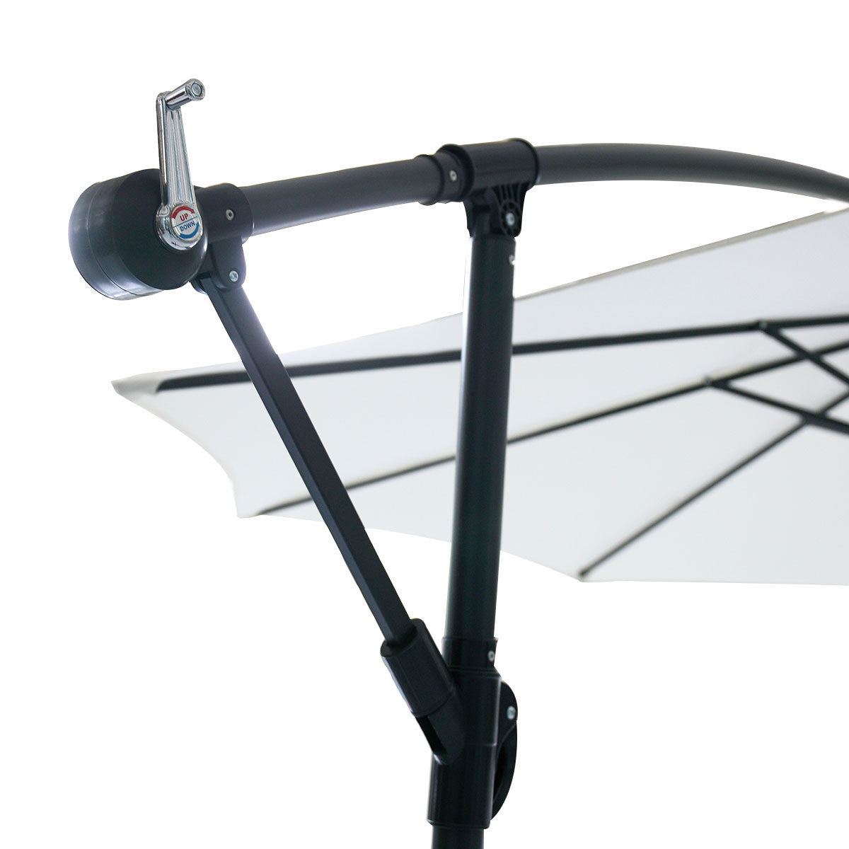 Market Umbrella Patio Outdoor Table Umbrella ,Full iron banana umbrella XH