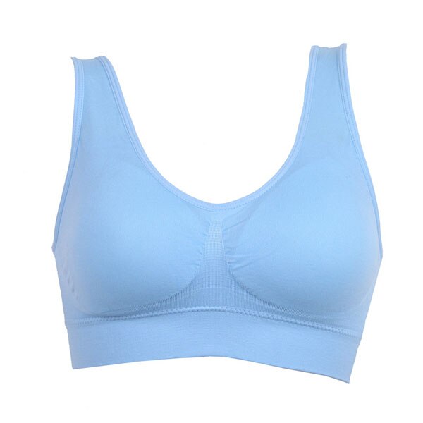 Ship From US Women Soft Sports Bra Yoga Fitness Stretch Workout Tank Top Seamless Padded Bra Higt Quality Ship From USA