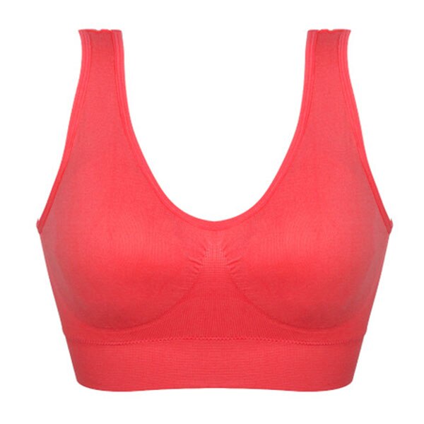 Ship From US Women Soft Sports Bra Yoga Fitness Stretch Workout Tank Top Seamless Padded Bra Higt Quality Ship From USA