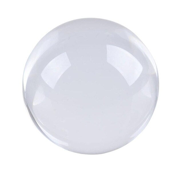 SHIP FROM USA LONGWIN 40mm(2.3 inch) Clear Crystal Ball Asian Natural Quartz Clear Crystal Healing Quoted Ball Sphere 40mm