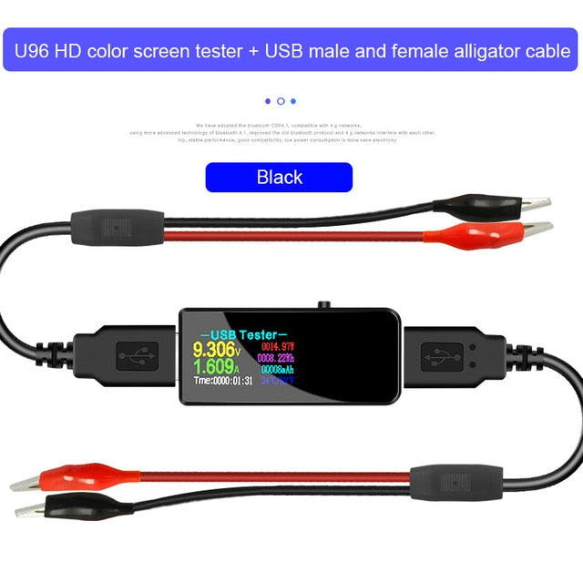 13 in 1 USB tester dc digital voltmeter amperimetro voltage current meter ammeter detector power bank charger indicator