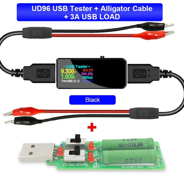 13 in 1 USB tester dc digital voltmeter amperimetro voltage current meter ammeter detector power bank charger indicator