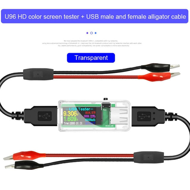 13 in 1 USB tester dc digital voltmeter amperimetro voltage current meter ammeter detector power bank charger indicator