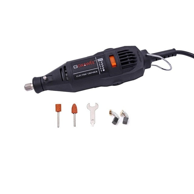 110V 220V Power Tools Electric Mini Drill Die Grinder Engraver Polisher with Rotary Tools Set Kit  For Dremel 3000 4000