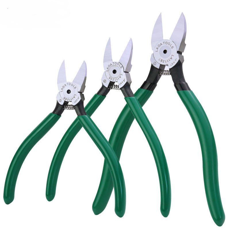 LAOA CR-V Plastic pliers4.5/5/6/7inch Nippers Electrical Wire Cable Cutters Diagonal pliers for Jewelry