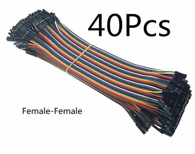 40-120pcs Dupont Line 10CM 40Pin Male to Male + Male to Female and Female to Female Jumper Wire Dupont Cable for Arduino DIY KIT