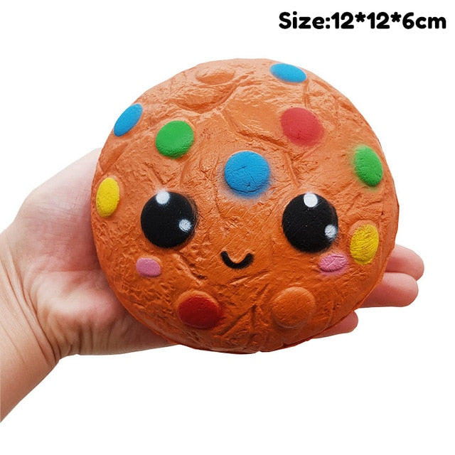 Antistress Squishy Hamburger Milkshake Squishe Donut Popcorn Toys Stress Relief Anti-Stress Practical Jokes Surprise Squshy Gift