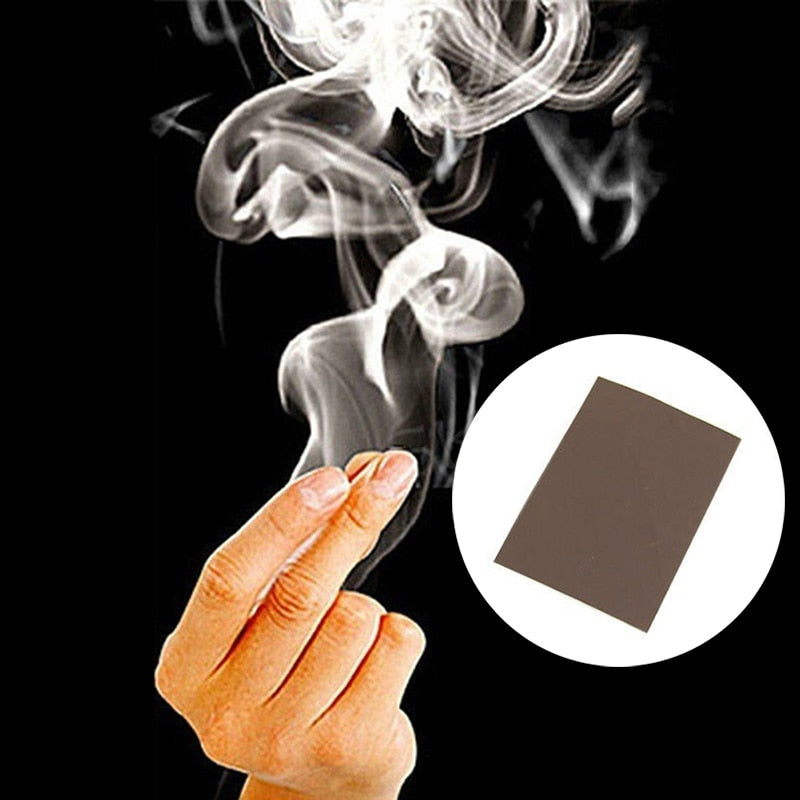 Voodoo Magic Smoke Finger Magic Tips Surprise Prank Joke Mystery Fun Fingers Empty Hand Out Smoke Magic Props Comedy Magic