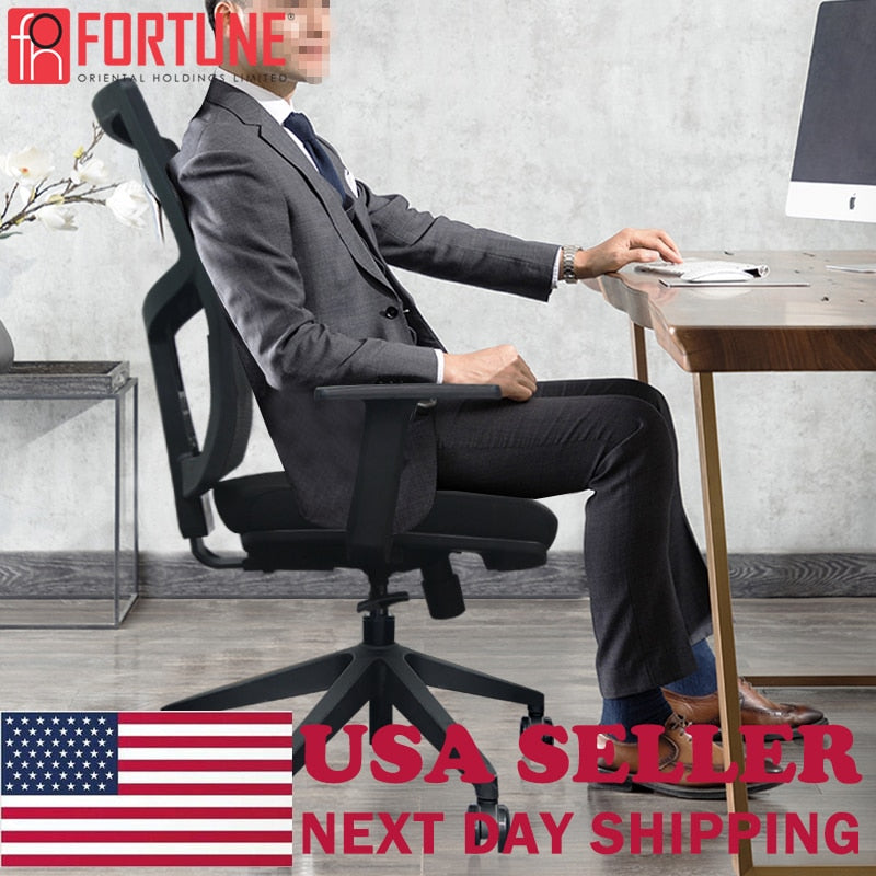 Ship From Texas USA Stock Available Office Chair Ergonomic Swivel Mesh Heavy Duty Work From Home Computer Chairs Gaming Armchair