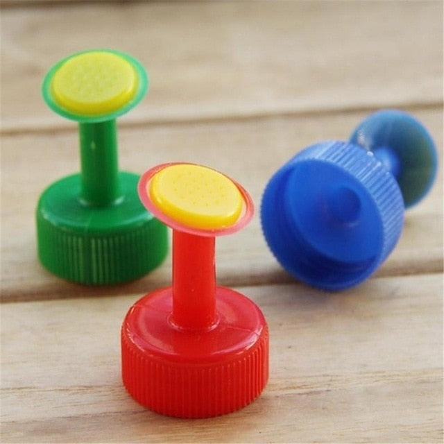 3pcs Gardening Plant Watering Attachment Spray-head Soft Drink Bottle Water Can Top Waterers Seedling Irrigation Equipment