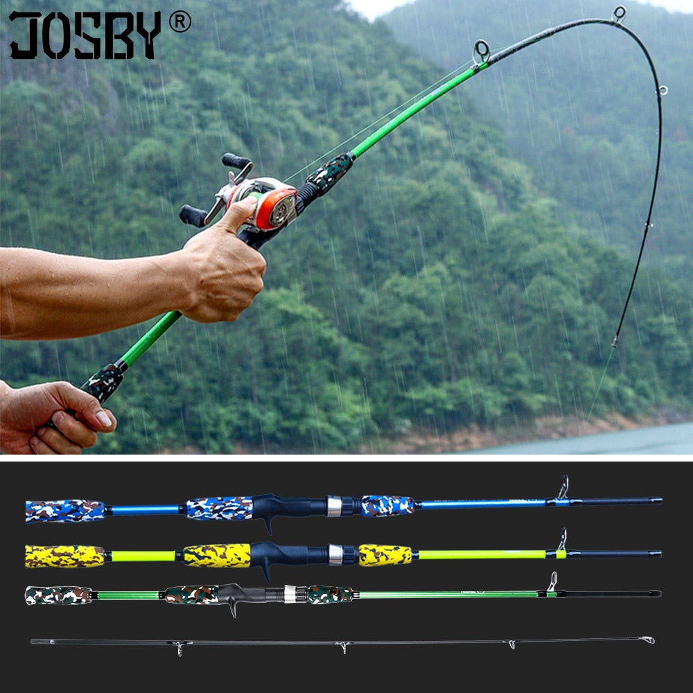 Spinning Casting Hand Lure Fishing Rod Pesca Carbon Pole Canne Carp Fly Gear Reel Seat feeder Ultralight Mini Travel Surf 1.8M
