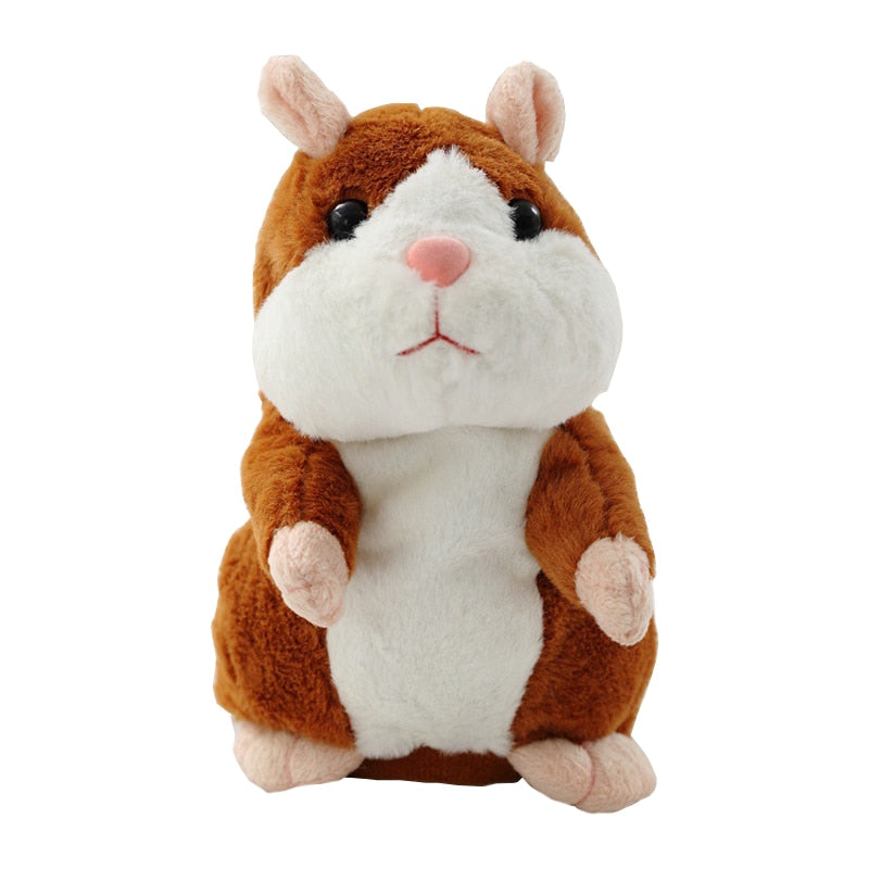 15cm Lovely Talking Hamster Speak Talk Sound Record Repeat Stuffed Plush Animal Kawaii Hamster Toys Children Kids Birthday Gifts