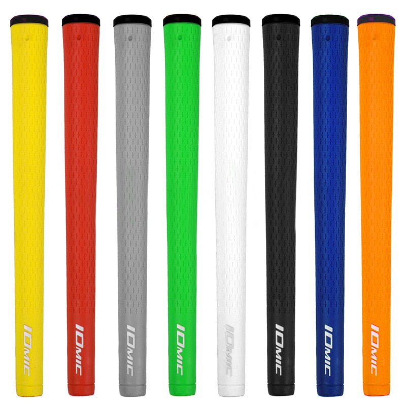 New 10PCS IOMIC STICKY 2.3 Golf Grips Universal Rubber Golf Grips 10 Colors Choice FREE SHIPPING