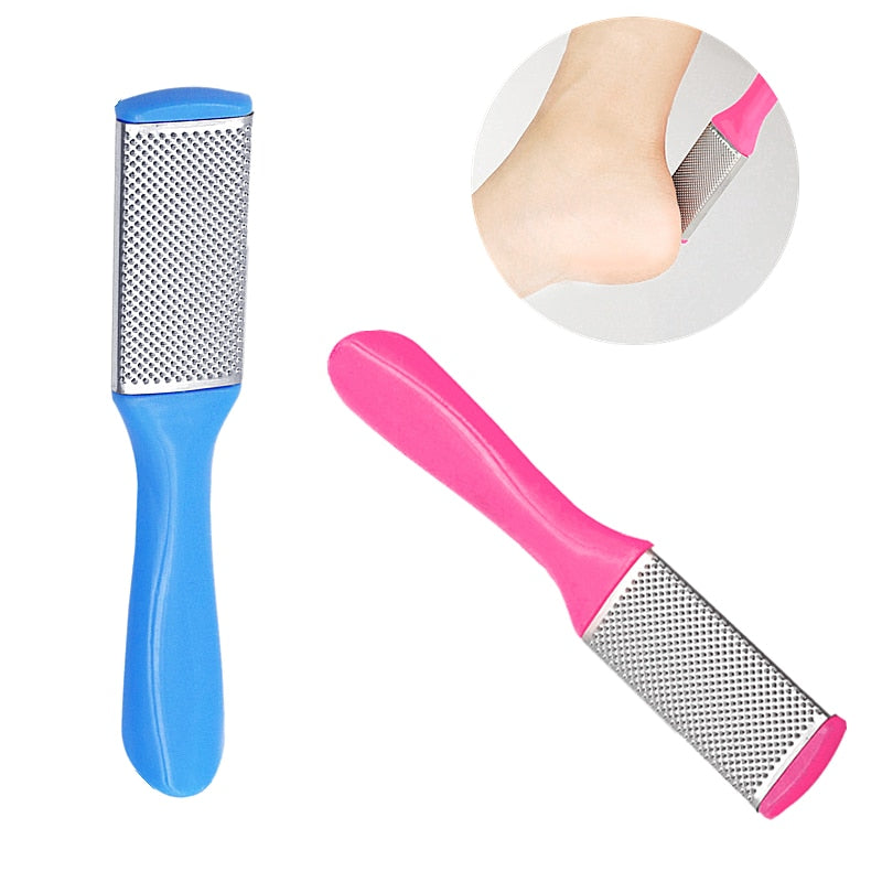 1pcs Professional Double Side Foot File Rasp Heel Grater Hard Dead Skin Callus Remover Pedicure File Foot Grater Feet Care Tool