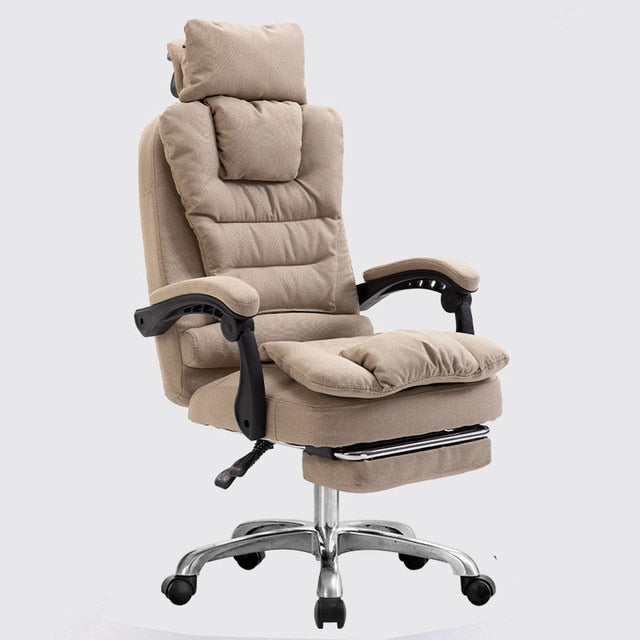 2020 new chair executive silla oficina staff leisure computer chair  swivel function arozzi silla piel comfortable design  bedroom  chair  with footrest