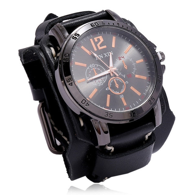 Jessingshow Men Watch Luxury Wristwatch Quartz Wristwatches Fashion Blue Glass Punk Style Mens Watches Relogio Masculino