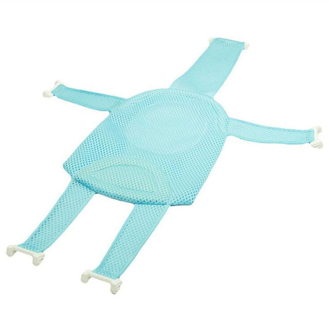 Baby Shower Bath Tub Pad Non-Slip Bathtub Seat Support Mat Newborn Safety Security Bath Support Cushion Foldable Soft Pillow