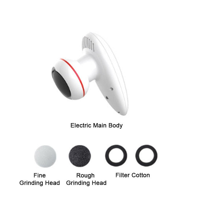 USB Rechargable Electric Vacuum Adsorption Foot Grinder Xiaomi Predicure Machine Dead Skin Remover Callus Skin Foot Care Tools