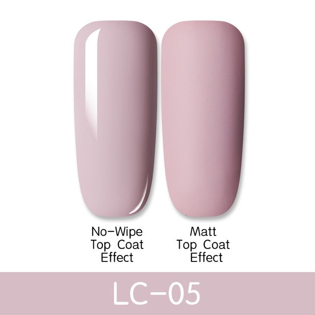 LILYCUTE Matte Gel Nail Polish Matte Top Coat Need 7ML Autumn Color Hybrid Varnish Soak Off UV Gel Nail Art Design Gel Polish