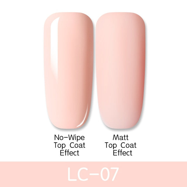 LILYCUTE Matte Gel Nail Polish Matte Top Coat Need 7ML Autumn Color Hybrid Varnish Soak Off UV Gel Nail Art Design Gel Polish