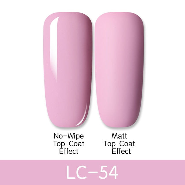 LILYCUTE Matte Gel Nail Polish Matte Top Coat Need 7ML Autumn Color Hybrid Varnish Soak Off UV Gel Nail Art Design Gel Polish