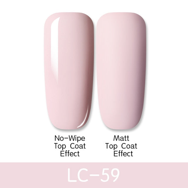 LILYCUTE Matte Gel Nail Polish Matte Top Coat Need 7ML Autumn Color Hybrid Varnish Soak Off UV Gel Nail Art Design Gel Polish