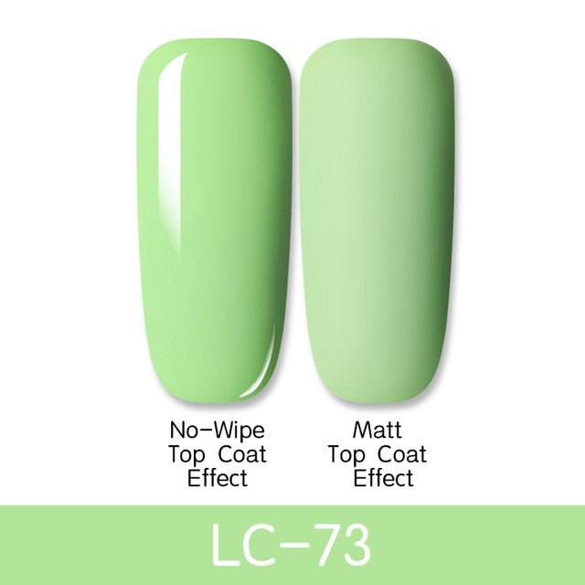 LILYCUTE Matte Gel Nail Polish Matte Top Coat Need 7ML Autumn Color Hybrid Varnish Soak Off UV Gel Nail Art Design Gel Polish