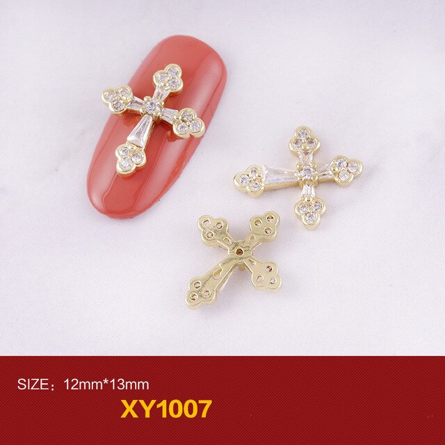 High Quality New Nail Zirconia Chain Diamond Unicorn Zircon Nail Ornaments Jewelry DIY Nail Supplies Decoration