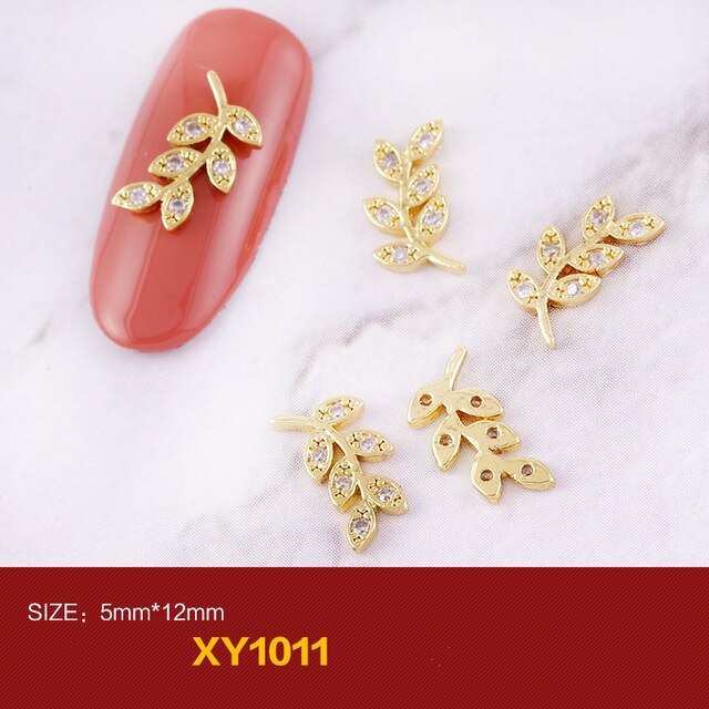 High Quality New Nail Zirconia Chain Diamond Unicorn Zircon Nail Ornaments Jewelry DIY Nail Supplies Decoration