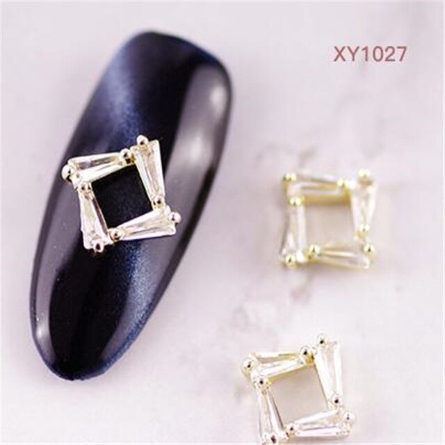 High Quality New Nail Zirconia Chain Diamond Unicorn Zircon Nail Ornaments Jewelry DIY Nail Supplies Decoration