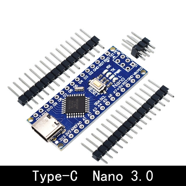 1PCS Promotion For arduino Nano 3.0 Atmega328 Controller Compatible Board WAVGAT Module PCB Development Board without USB V3.0
