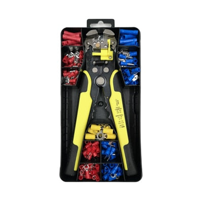 Wire Stripper and cable length adjustable multi-functional stripping  terminal 0.2-6mm2 AWG24-10 hand tools crimping pliers