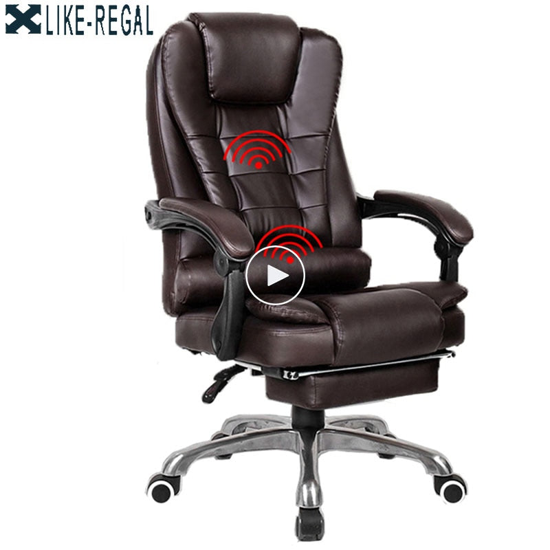 Special offer chair office chair computer boss chair ergonomic chair with footrest