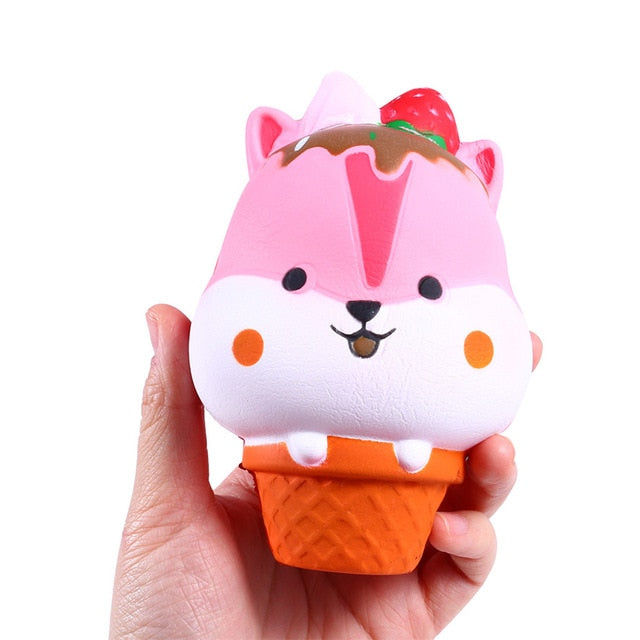 Jumbo Kawaii Popcorn Unicorn Cake Squishy Donut Fruit Squishi Slow Rising Stress Relief Squeeze Toys for Baby Kids Charisma Gift