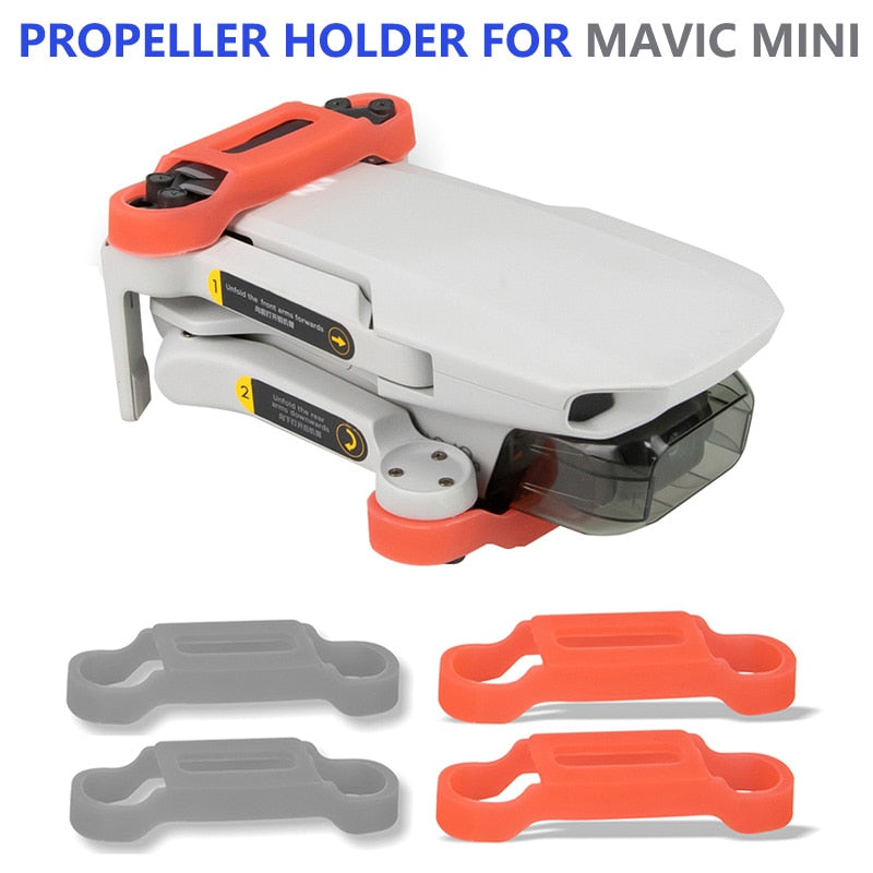 Propeller Motor Holder for DJI Mavic Mini Drone Blade Fix Props Protector Silicone Cover For DJI Mavic Mini 2 Drone Accessories