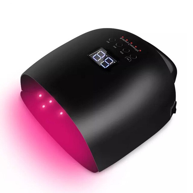 Built-in Rechargeable Battery Nail UV Lamp Wireless Gel Dryer Fast Curing Light Manicure Pedicure Lamps Cordless LED Nail Lamp